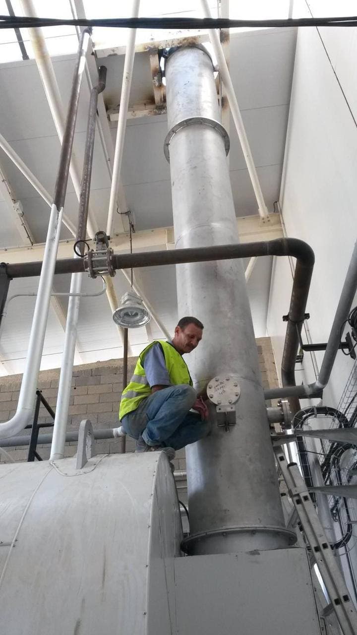 Installation ligne de production