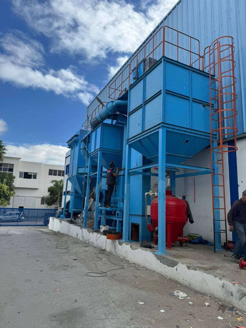 Mise en service machine industrielle